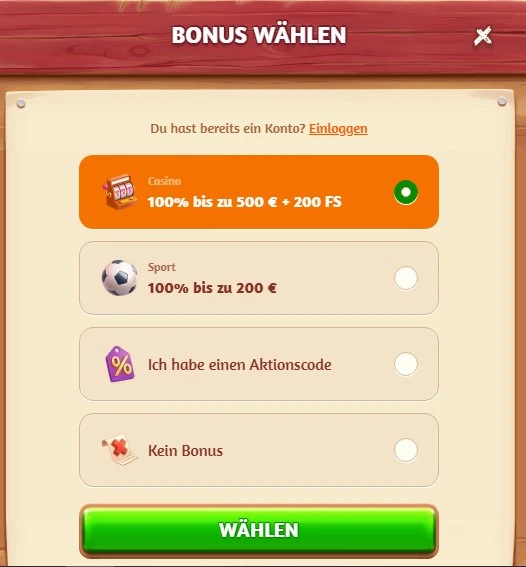 billybets casino registrieren
